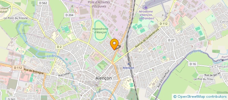 localisation de l'entreprise MADAME MARIE DEGAND à ALENCON