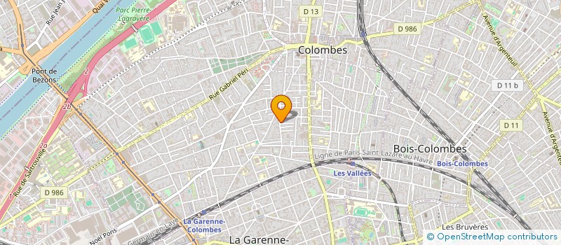 localisation de l'entreprise MADAME MARIE DEGLISE à COLOMBES
