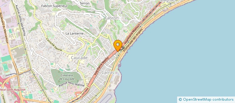 localisation de l'entreprise MADAME MARIE DEHAYE à NICE