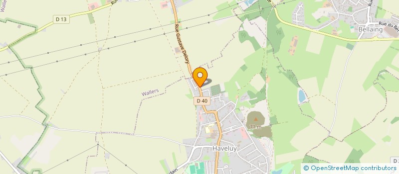 localisation de l'entreprise MADAME MARIE DEHON  HAVELUY