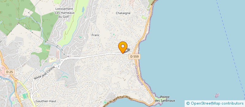 localisation de l'entreprise MADAME MARIE DEIDIER à SAINTE-MAXIME