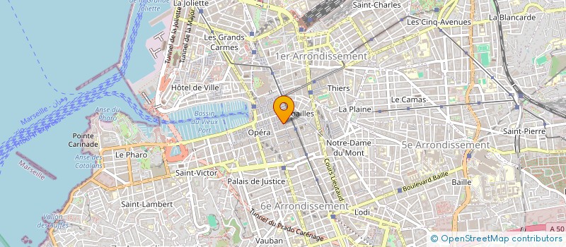 localisation de l'entreprise MADAME MARIE DEJAX à MARSEILLE