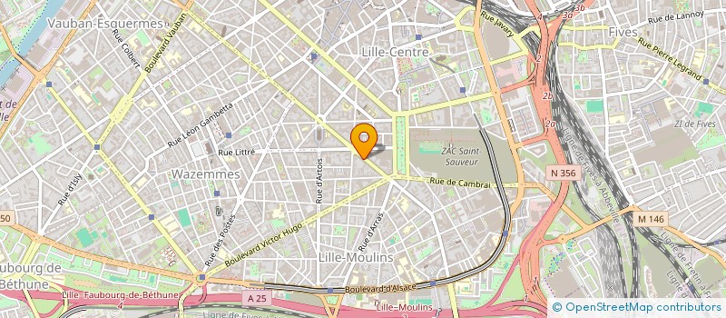 localisation de l'entreprise MADAME MARIE DEKEISTER à LILLE
