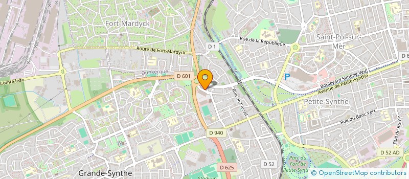 localisation de l'entreprise MADAME MARIE DEKEYSER à DUNKERQUE