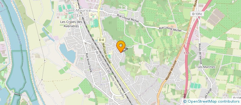 localisation de l'entreprise MADAME MARIE DEL SIGNORE  SAINT-MAURICE-L'EXIL