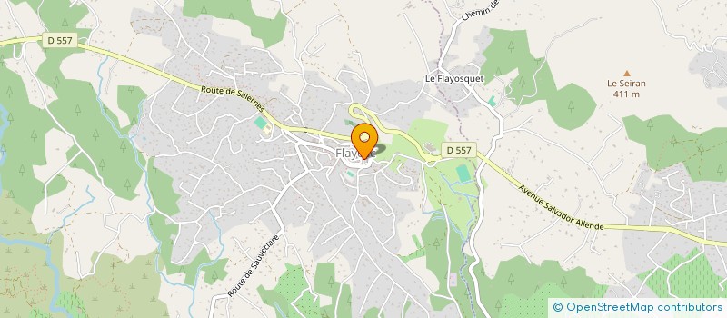 localisation de l'entreprise MADAME MARIE DELABOS  FLAYOSC