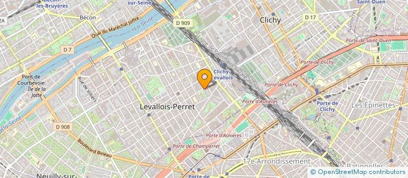 localisation de l'entreprise MADAME MARIE DELACOU à LEVALLOIS-PERRET