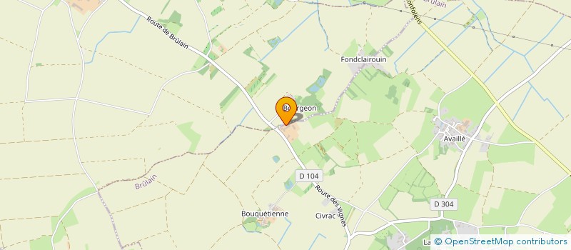 localisation de l'entreprise MADAME MARIE DELAGE  SAINT-MARTIN-DE-BERNEGOUE