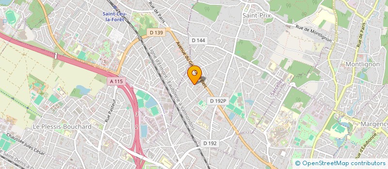 localisation de l'entreprise MADAME MARIE DELANGUE à SAINT-PRIX