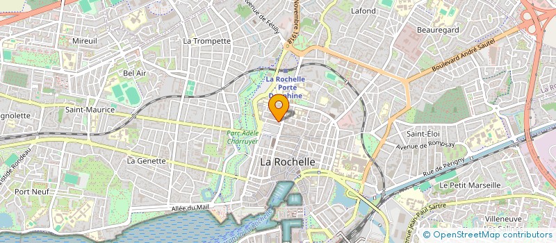 localisation de l'entreprise MADAME MARIE DELANNOY  LA ROCHELLE