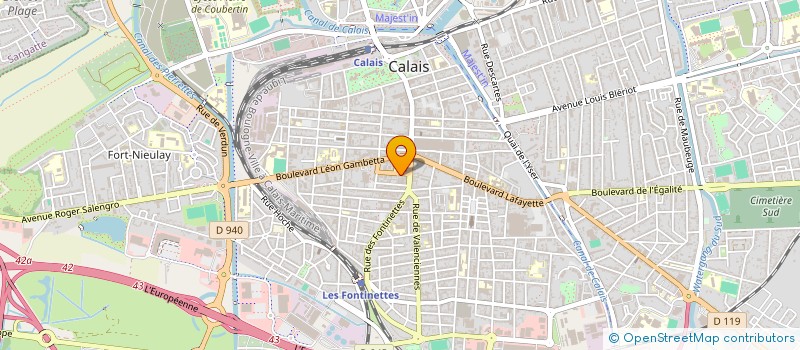 localisation de l'entreprise MADAME MARIE DELAUME  BLENDECQUES