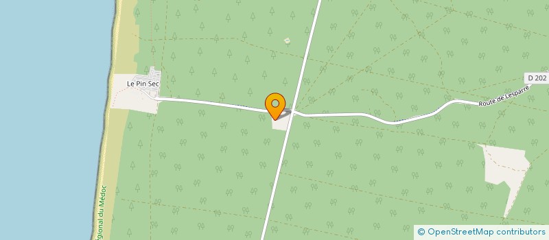 localisation de l'entreprise MADAME MARIE DELAUNAY  NAUJAC-SUR-MER