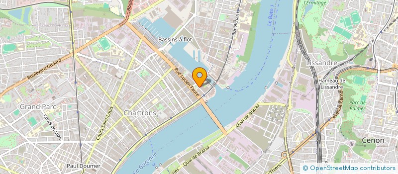 localisation de l'entreprise MADAME MARIE DELAUNAY  BORDEAUX