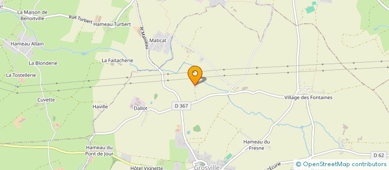 localisation de l'entreprise MADAME MARIE DELAY  SAINT-GERMAIN-LE-GAILLARD