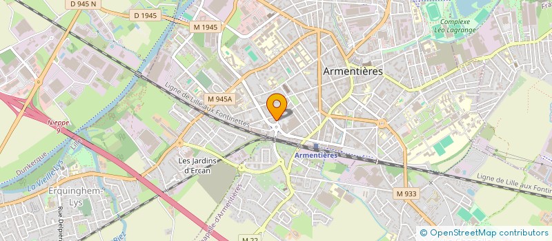 localisation de l'entreprise MADAME MARIE DELBECQUE  ARMENTIERES