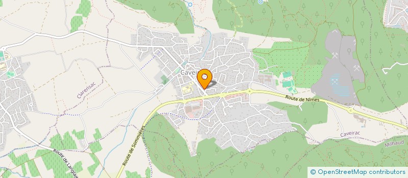 localisation de l'entreprise MADAME MARIE DELBREIL  CAVEIRAC