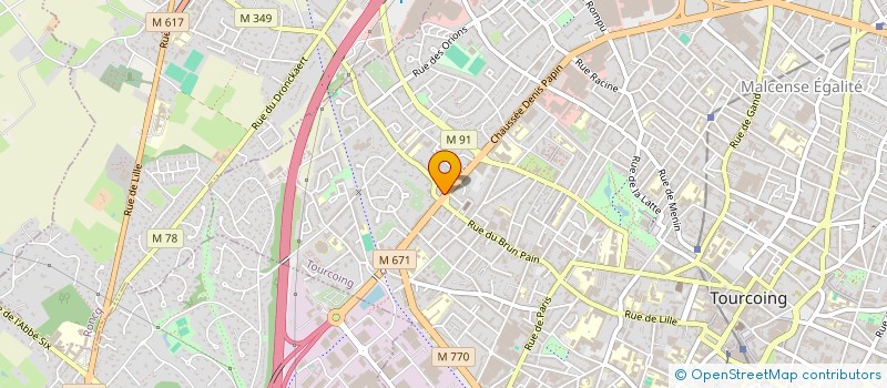 localisation de l'entreprise MADAME MARIE DELDALLE à TOURCOING