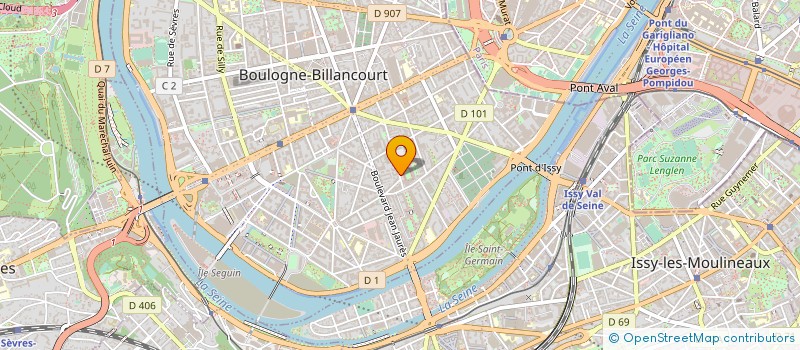 localisation de l'entreprise MADAME MARIE DELIVEYNE à BOULOGNE-BILLANCOURT