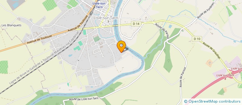 localisation de l'entreprise MADAME MARIE DELLAC à LISLE-SUR-TARN