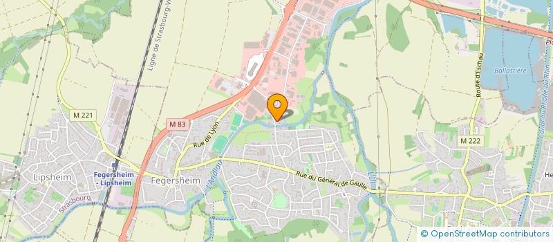 localisation de l'entreprise MADAME MARIE DELOBBE  FEGERSHEIM