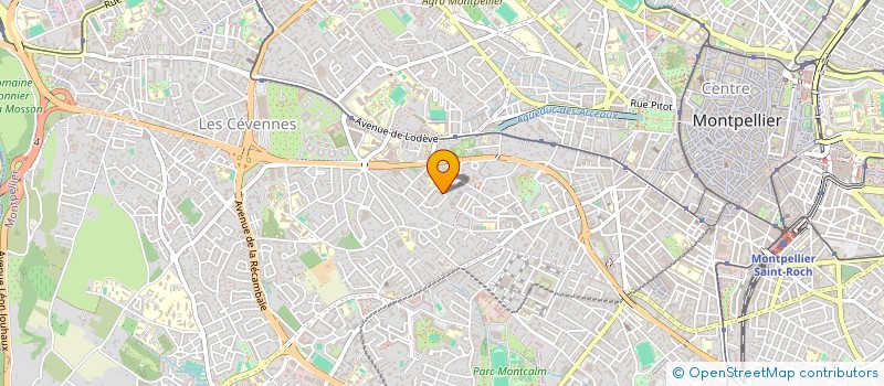 localisation de l'entreprise MADAME MARIE DELON à MONTPELLIER