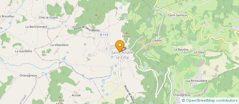 localisation de l'entreprise MADAME MARIE DELORME  SAINT LAURENT D'AGNY