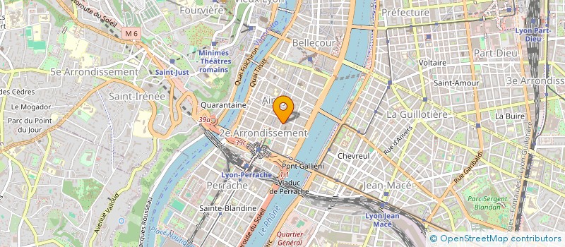 localisation de l'entreprise MADAME MARIE DELORME  LYON