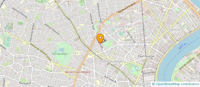 localisation de l'entreprise MADAME MARIE-DELPHINE HUREL  BORDEAUX
