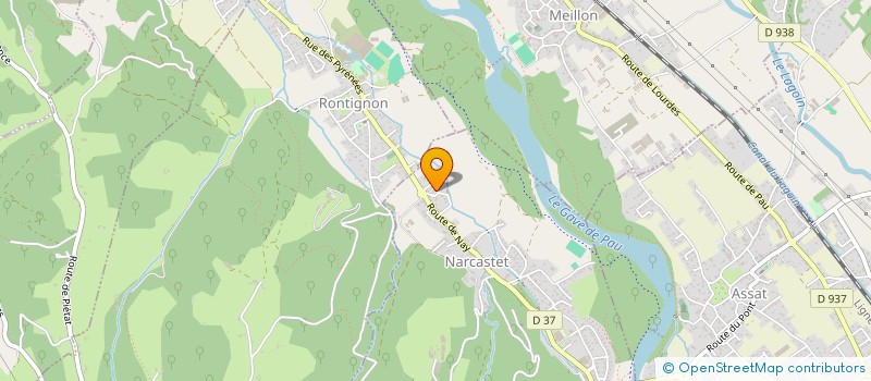 localisation de l'entreprise MADAME MARIE-DELPHINE MAUPAS  NARCASTET