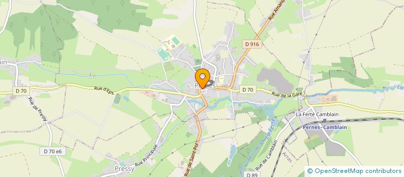 localisation de l'entreprise MADAME MARIE DELSART  PERNES