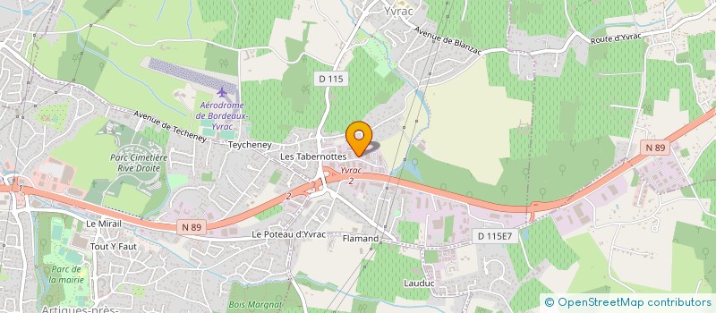 localisation de l'entreprise MADAME MARIE DELSOUC  YVRAC