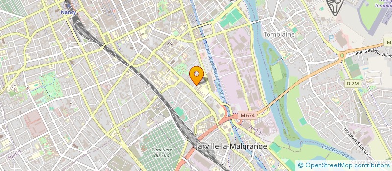 localisation de l'entreprise MADAME MARIE DEMAISY  NANCY