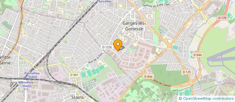 localisation de l'entreprise MADAME MARIE DEMBA à GARGES-LES-GONESSE