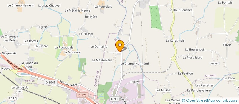 localisation de l'entreprise MADAME MARIE DEME  JANZE