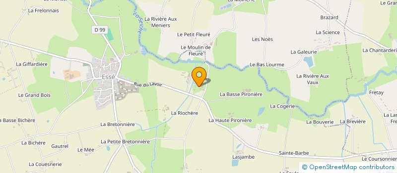 localisation de l'entreprise MADAME MARIE DEME  ESSE