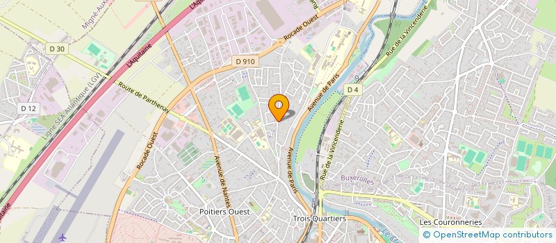 localisation de l'entreprise MADAME MARIE DEMEOCQ à POITIERS
