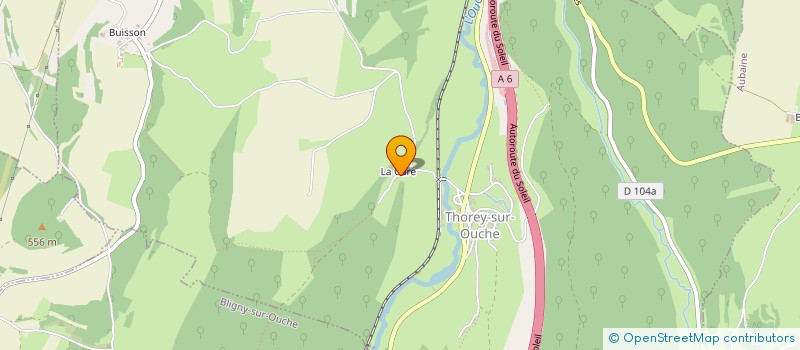 localisation de l'entreprise MADAME MARIE DEMONGEOT  THOREY-SUR-OUCHE