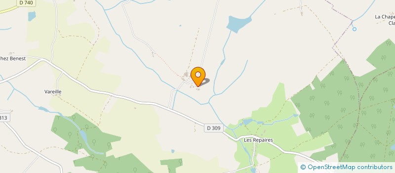 localisation de l'entreprise MADAME MARIE DEMONTE  ALLOUE