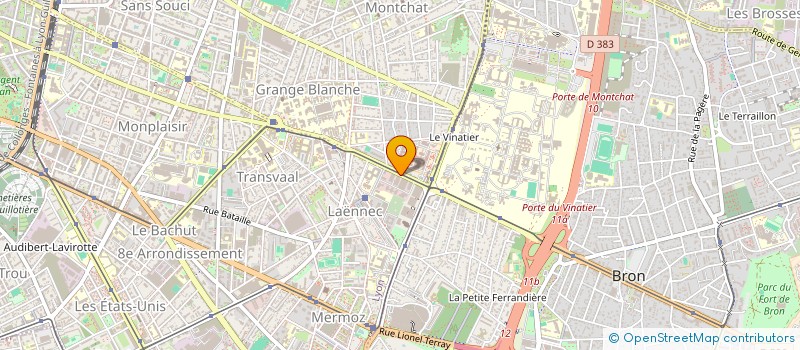 localisation de l'entreprise MADAME MARIE DEMONTES  LYON