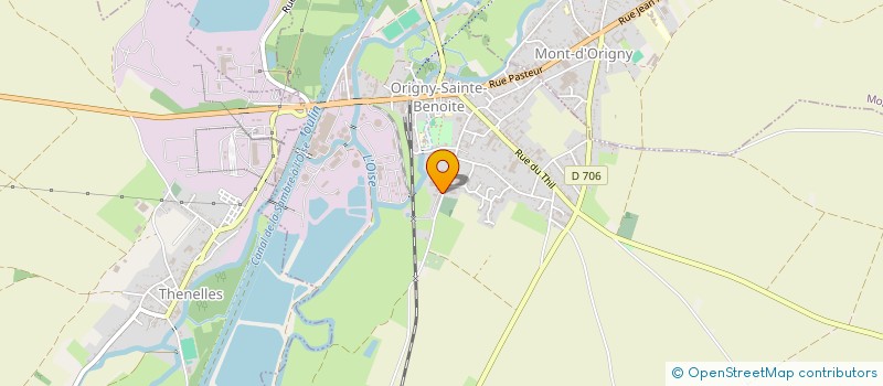 localisation de l'entreprise MADAME MARIE DEMOUX  ORIGNY-SAINTE-BENOITE