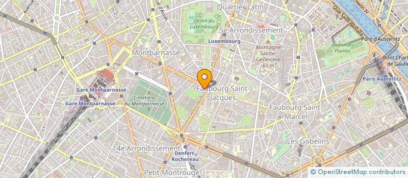 localisation de l'entreprise MADAME MARIE DENIAU  PARIS