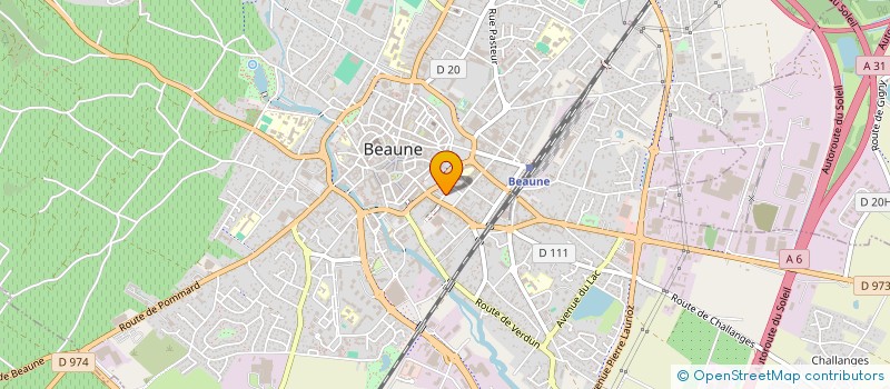 localisation de l'entreprise MADAME MARIE DENIER D APRIGNY  BEAUNE