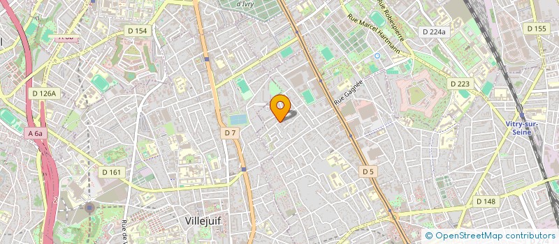 localisation de l'entreprise MADAME MARIE DENIS à VITRY-SUR-SEINE