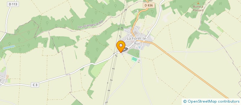 localisation de l'entreprise MADAME MARIE DENIS  LA FORET-LE-ROI