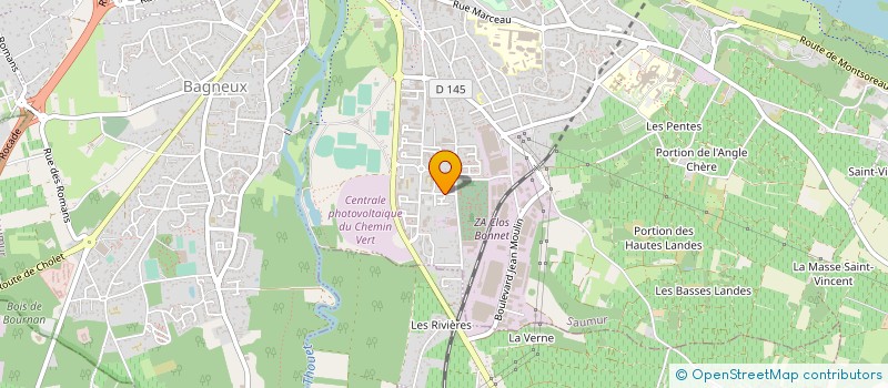 localisation de l'entreprise MADAME MARIE DENIS  SAUMUR