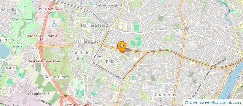 localisation de l'entreprise MADAME MARIE DENISE LAMARRE à NANTES