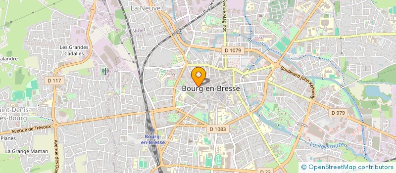 localisation de l'entreprise MADAME MARIE DENISET à BOURG-EN-BRESSE