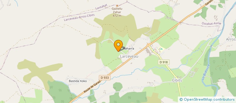 localisation de l'entreprise MADAME MARIE DENZOIN à AROUE-ITHOROTS-OLHAIBY