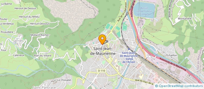 localisation de l'entreprise MADAME MARIE DEPLANCHE à SAINT-JEAN-DE-MAURIENNE