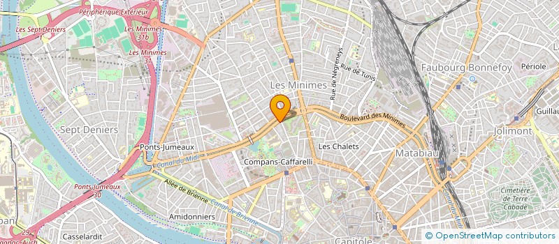 localisation de l'entreprise MADAME MARIE DERIEUX à TOULOUSE